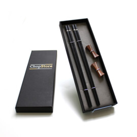 Kozuke chopsticks in cadeauverpakking (2 setjes chopsticks + 2 rests)