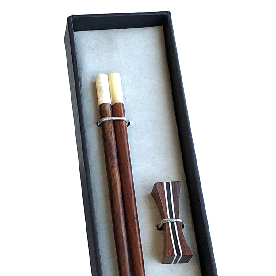 Suki Traditional chopsticks in cadeauverpakking (1 setje chopsticks + 1 rest)